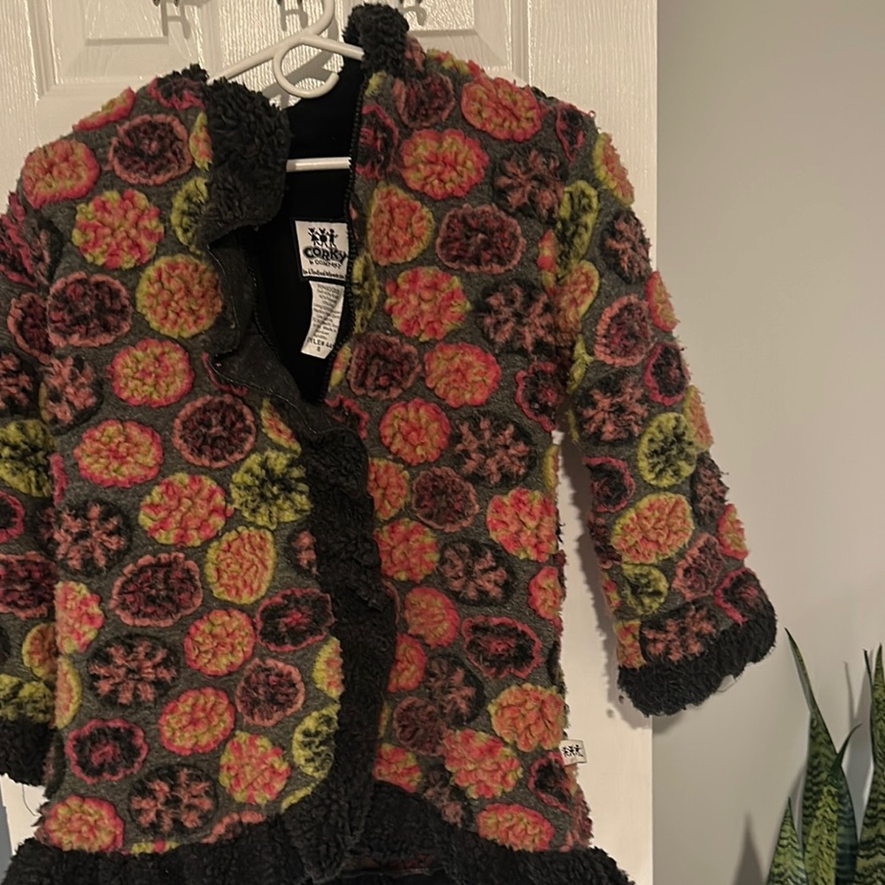Corkys Kids Pea Coat - Multicolor